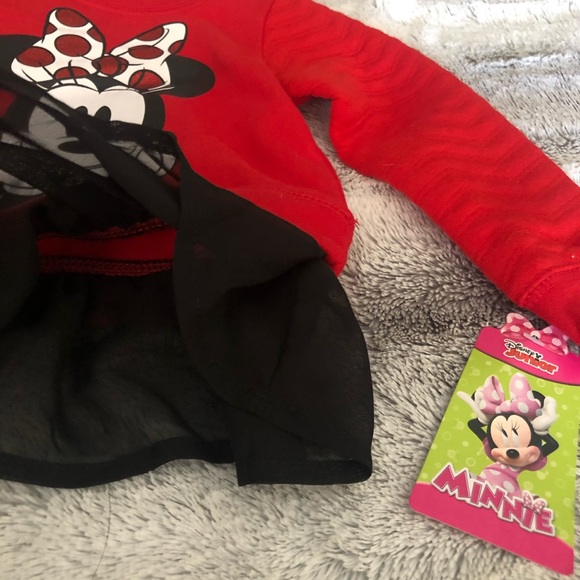 Disney top and tulle skirt set and sweater - Picture 4 of 8